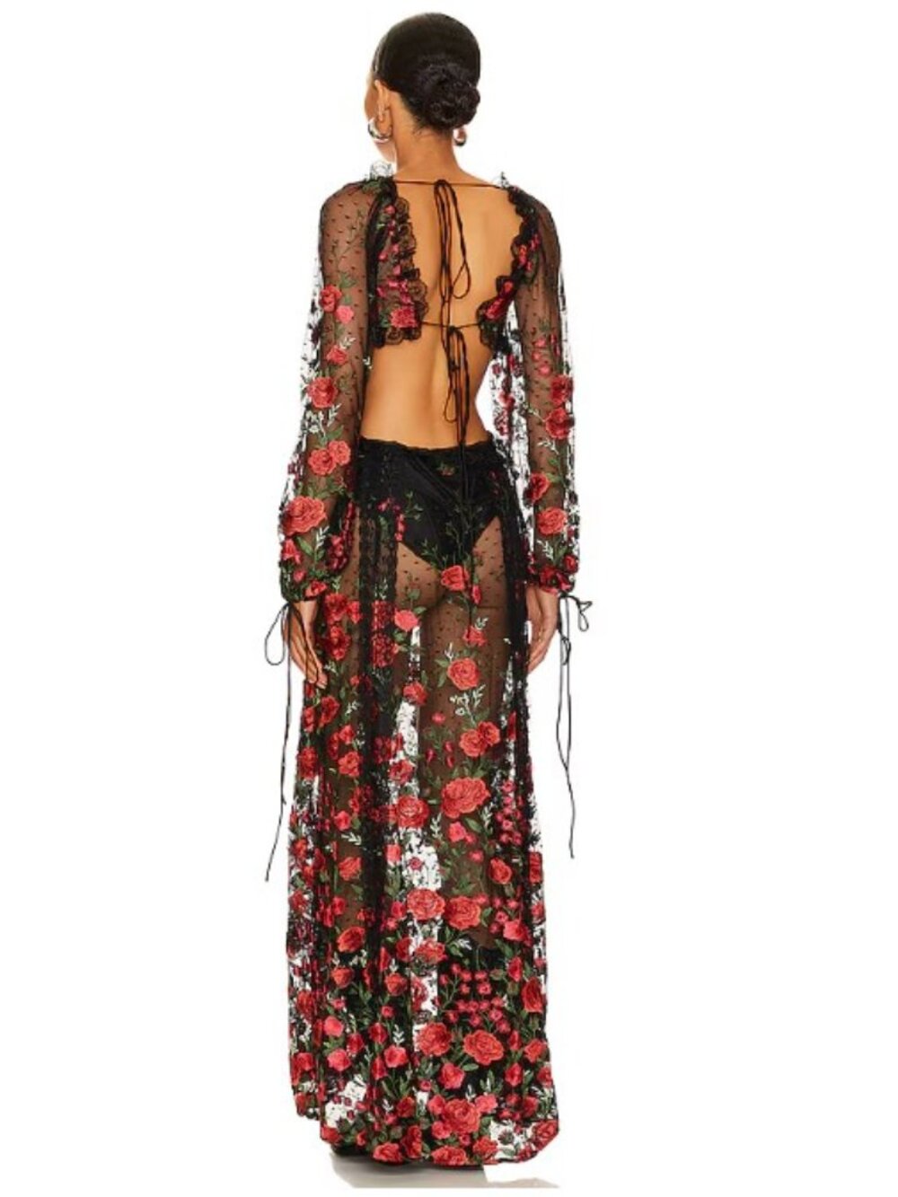 NWOT For Love & Lemons Araceli Maxi Dress Sz M - Picture 3 of 3